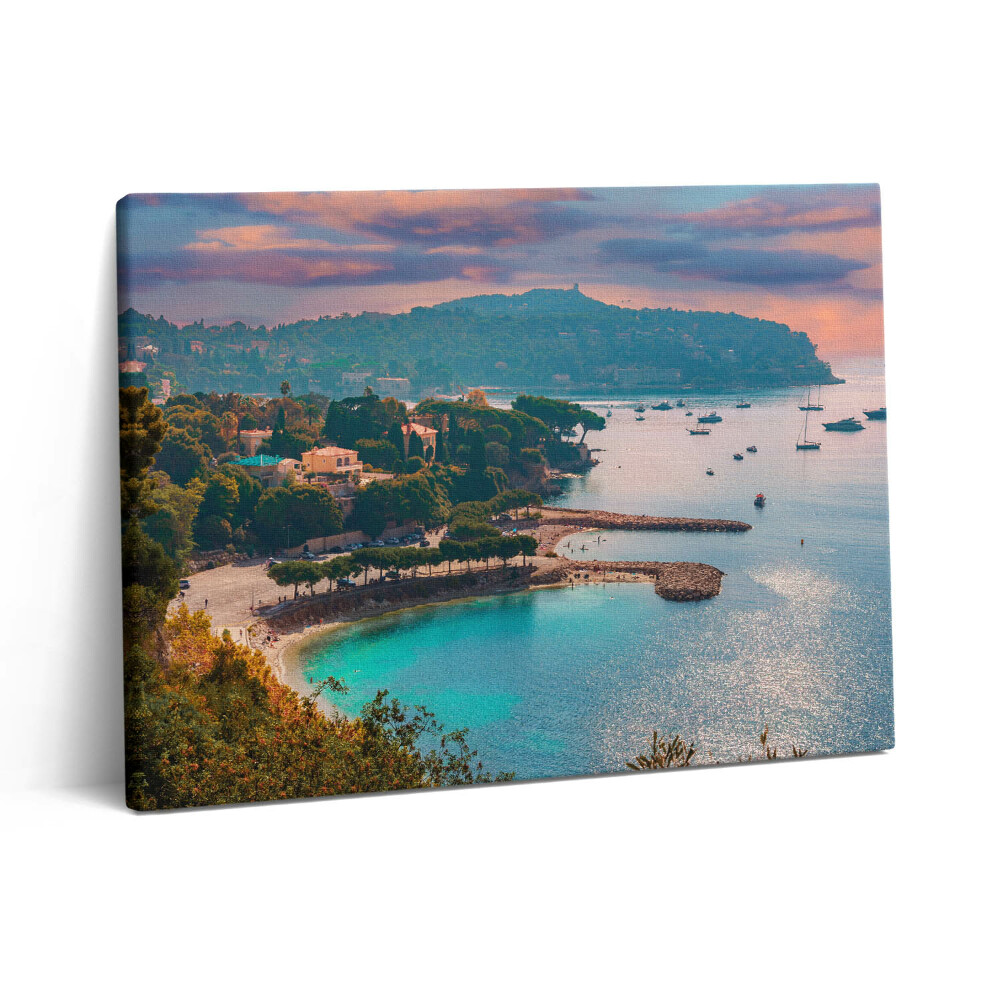 Obraz na plátne 80x60 Pohľad na Francúzsku riviéru