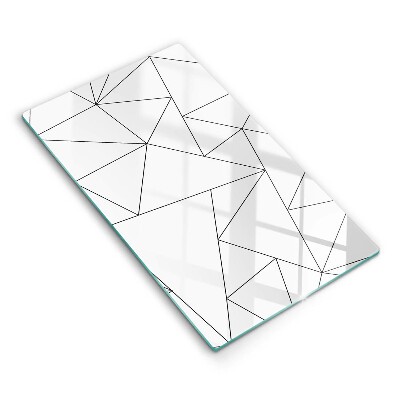 Krycia doska na sporák Geometrické línie a tvary