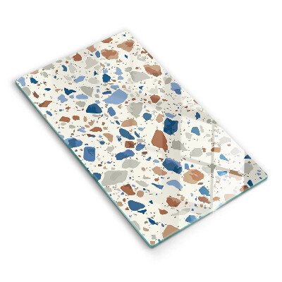 Krycia doska na sporák Farebná terazzo mozaika