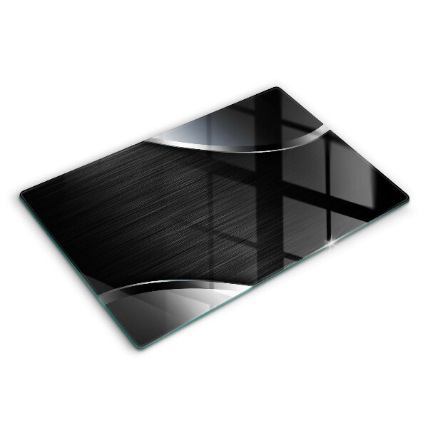 Kryt na sporák 80x52 cm Kovová abstrakcia