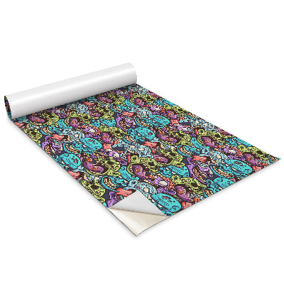 Tapeta na nábytok Farebné zombie