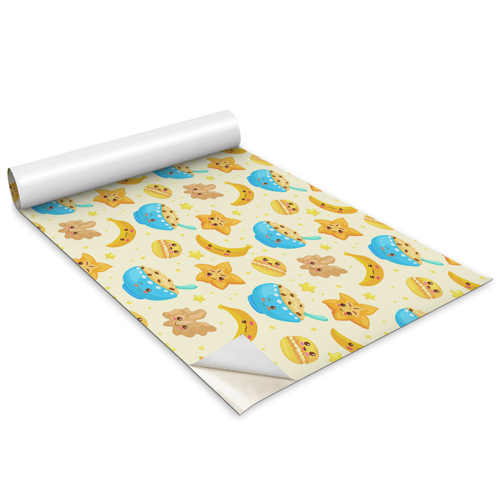 Samolepiaca fólia na nábytok Kreslené sladkosti