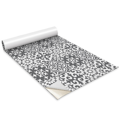 Nalepovacia fólia na nábytok Sivé dlaždice s portugalským motívom