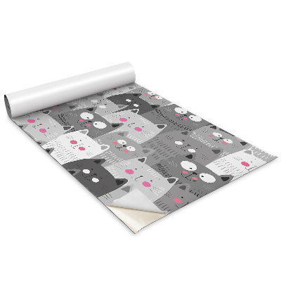 Samolepiaca tapeta na nábytok Veselé mačky