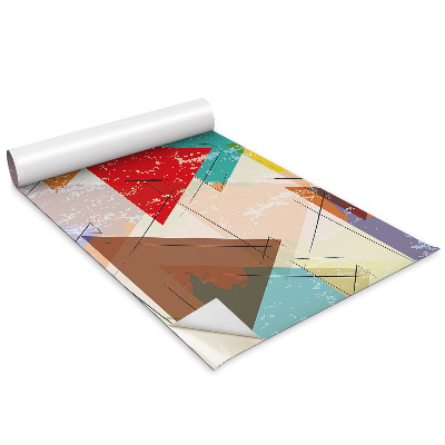 Nalepovacia fólia na nábytok Farebné trojuholníky