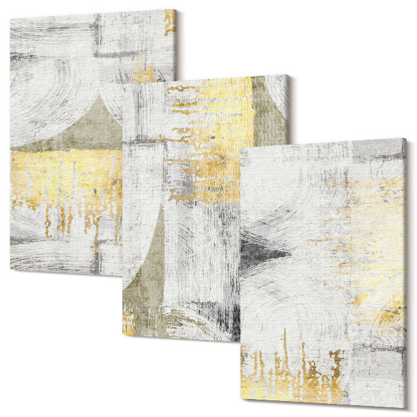 Sada obrazov na stenu triptych Abstraktné minimalistické módne obrazové vzory