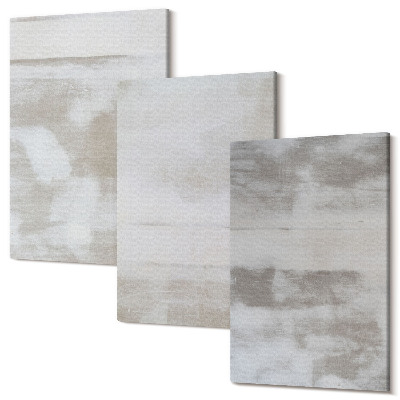 Sada 3 obrazov Opotrebované textúry moderný priemyselný štýl