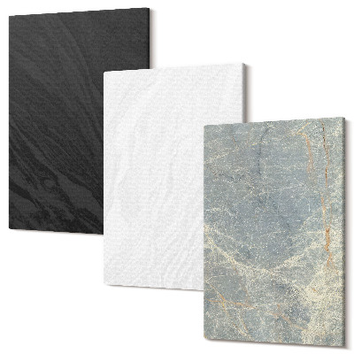 Sada obrazov na stenu triptych Rôzne farby elegantných kamenných štruktúr