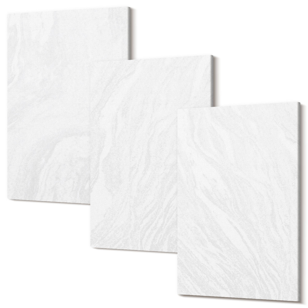 Sada obrazov na stenu triptych Elegantná mramorová lineárna kamenná štruktúra