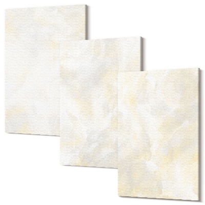 Sada 3 obrazov Svetlá textúra ťahy štetcom dizajn