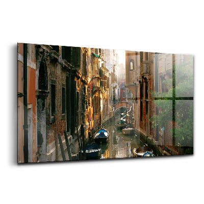 Obraz na skle Benátky romantizmus Canal Grande