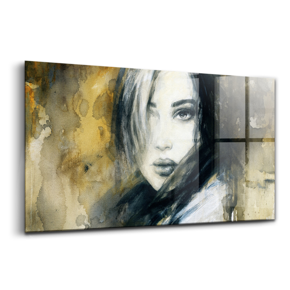 Obraz na skle Portrét ženy