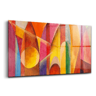 Luxusný sklenený obraz Abstraktná umelecká výzdoba