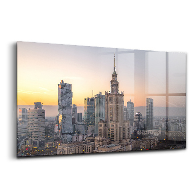 Sklenený obraz Palác kultúry a vedy Varšava