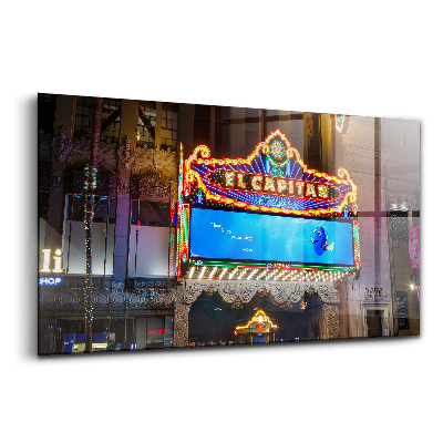 Luxusný sklenený obraz Divadlo Ej Capitan v Los Angeles