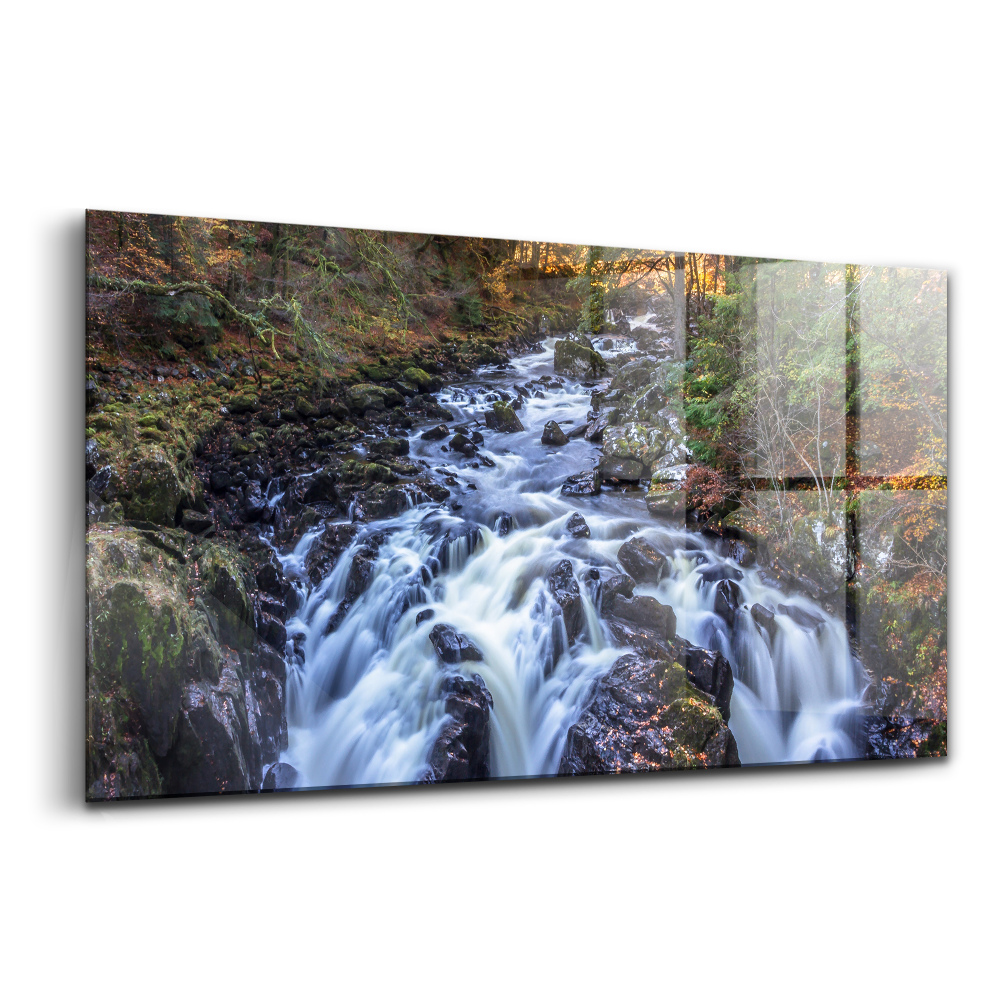 Obraz na skle Obrázok riečnej krajiny