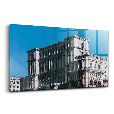Obraz na skle Ľudový palác v Bukurešti