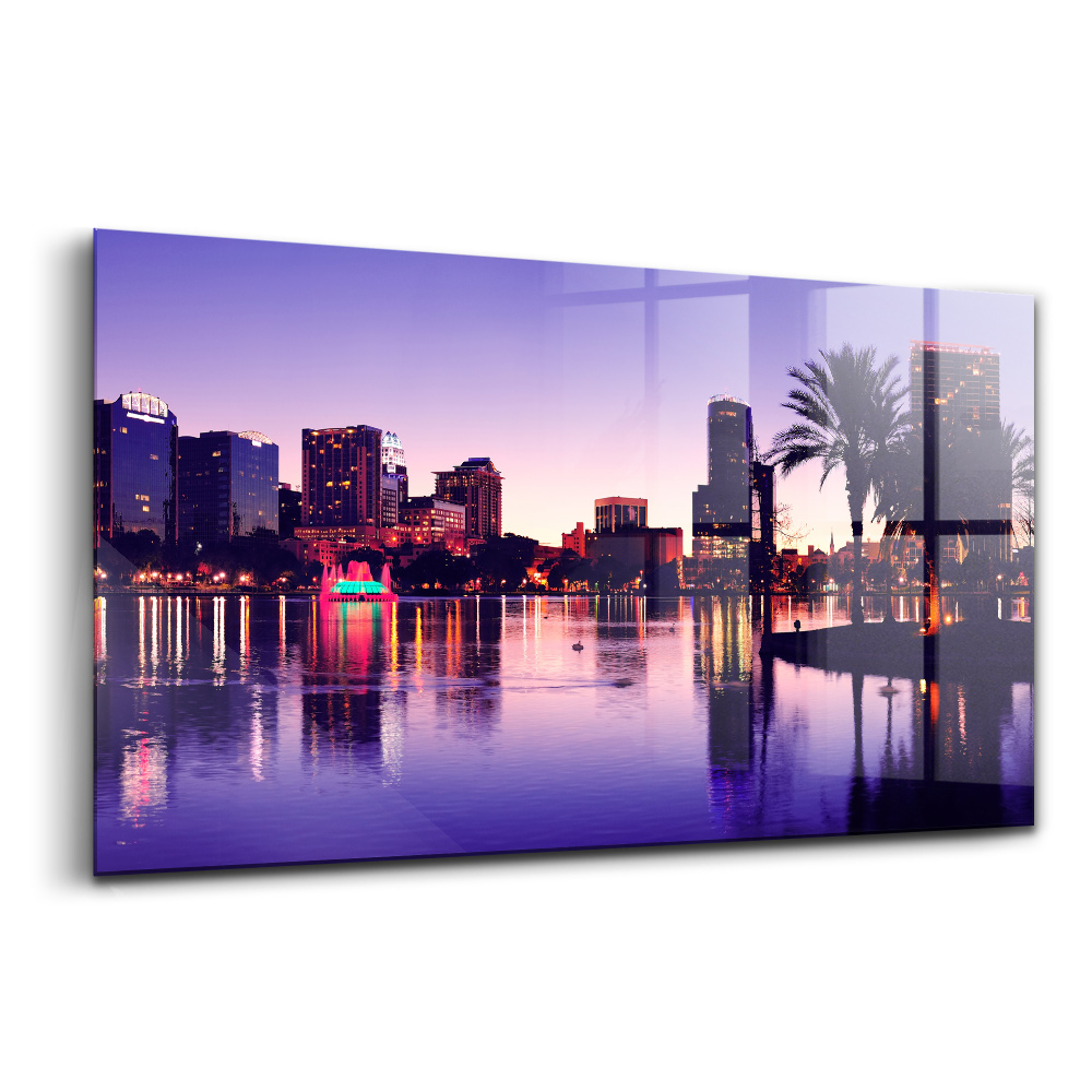 Sklenený obraz Panoráma mesta Orlando