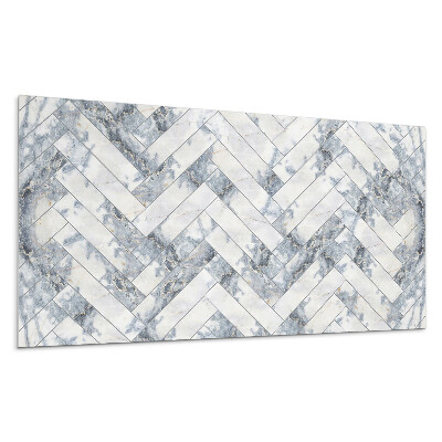 Pvc panel na stenu Mramorový vzor rybej kosti