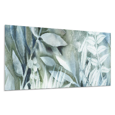 Stenový panel Akvarelové rastlinné vzory