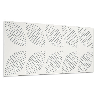 Obkladový panel na stenu Vzor listov s bodkami