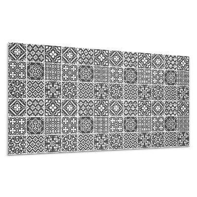 Pvc panel na stenu Geometrické vzory v dlaždiciach