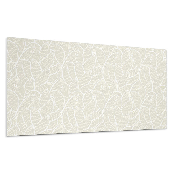 Obkladový panel na stenu Jemné listy vo vlnách