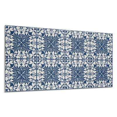 Pvc panel na stenu Kvetinový vzor s listami