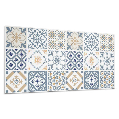 Pvc panel na stenu Kockované mozaikové vzory