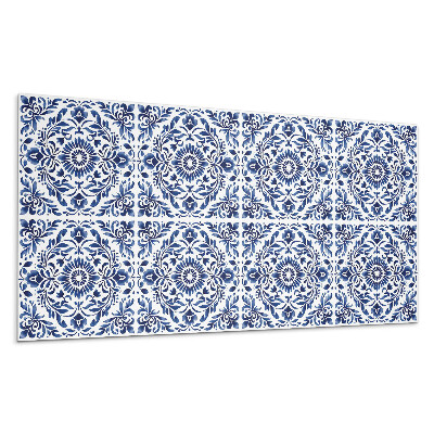 Pvc panel na stenu Kvetinový vzor s ornamentami