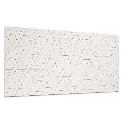 Stenový panel Geometrický šesťuholníkový vzor