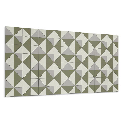 Stenový panel Geometrický trojuholníkový vzor
