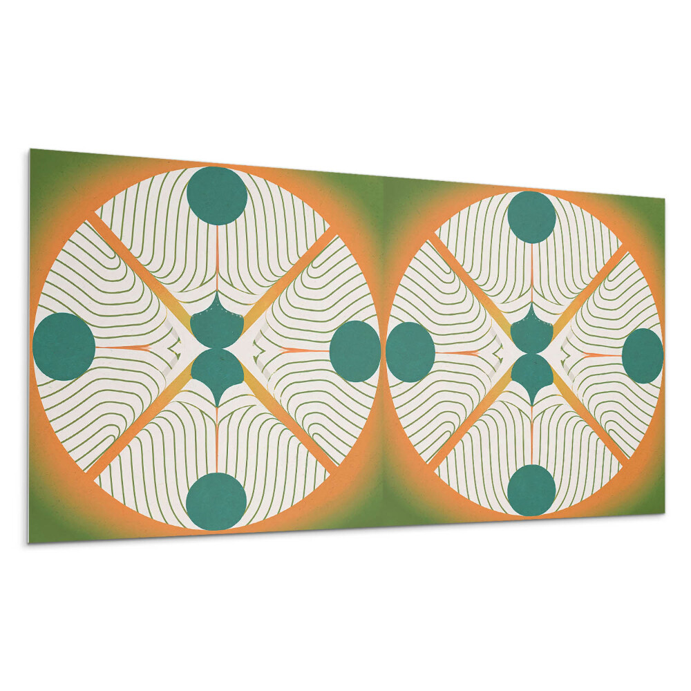 Pvc panel na stenu Abstraktný kruhový vzor