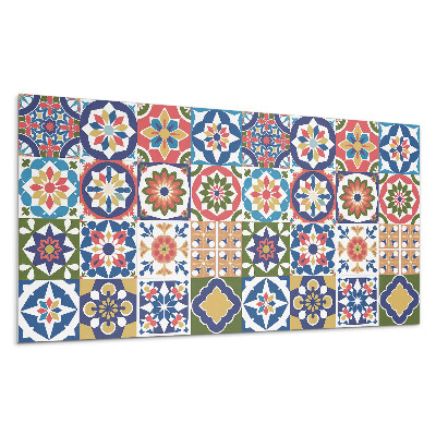 Obkladový panel na stenu Mozaikové vzory v štvorcoch