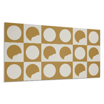 Pvc panel na stenu Abstraktné kruhy s medzerami