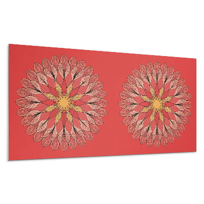 Obkladový panel na stenu Kvetinový vzor mandaly