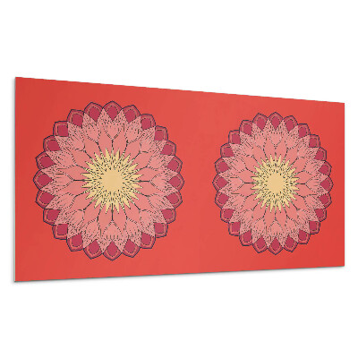 Pvc panel na stenu Kvetinový vzor mandaly