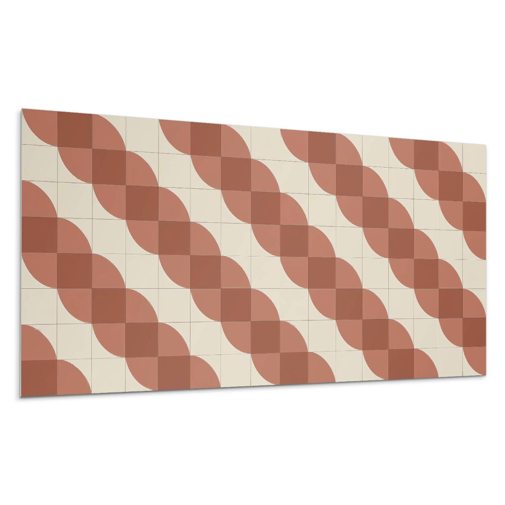 Pvc panel na stenu Geometrický vlnitý vzor