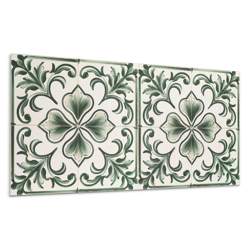 Obkladový panel na stenu Vzor s listami a srdiečkami