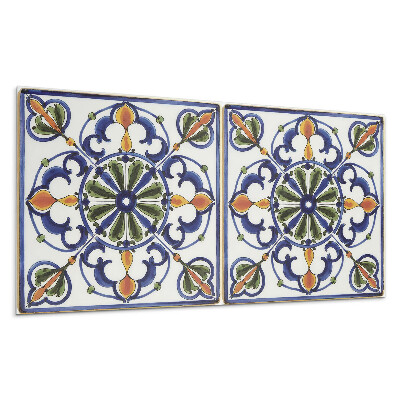 Stenový panel Rastlinný vzor s ornamentami