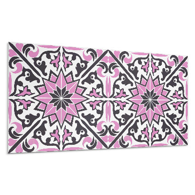 Stenový panel Kvetinový vzor s ornamentami