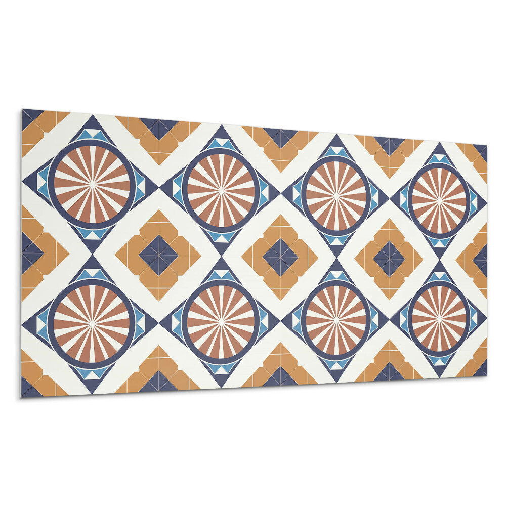 Pvc panel na stenu Geometrický vzor s kruhmi