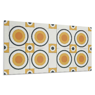 Panel na stenu Geometria kruhov a štvorcov