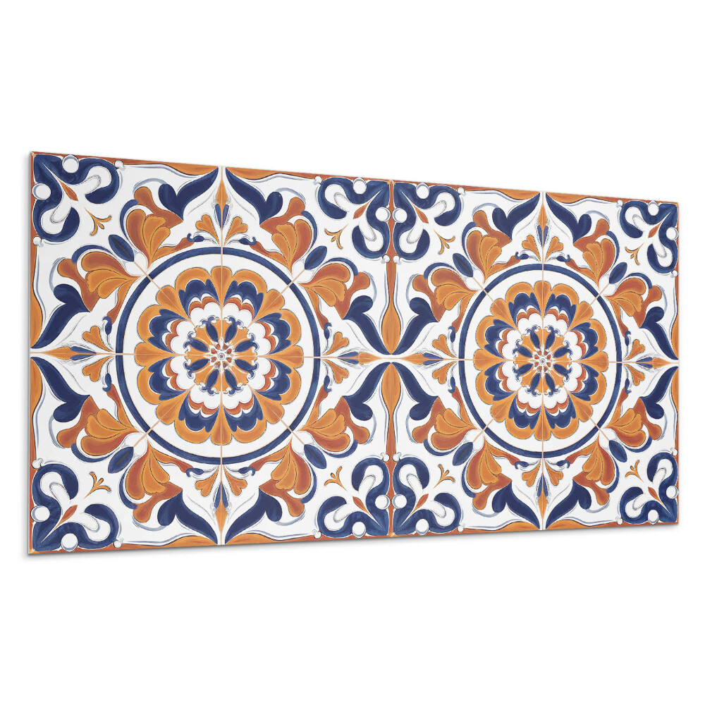 Panel na stenu Kvetinový vzor v kruhu