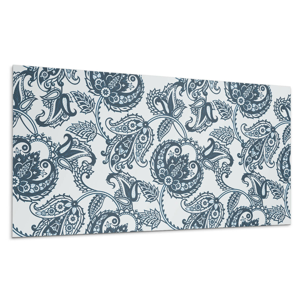 Stenový panel Rastlinný vzor s detailmi