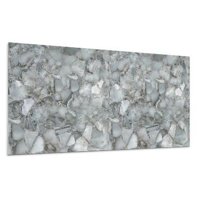 Obkladový panel na stenu Kamenná mozaika s žilami