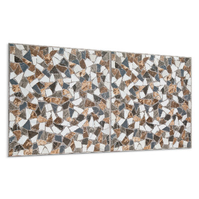 Obkladový panel na stenu Mozaika s rôznymi tvarmi