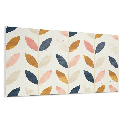 Panel na stenu Listový vzor v riadkoch