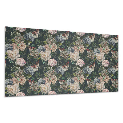 Obkladový panel na stenu Kvetinový vzor na pozadí