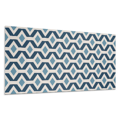 Nástenný panel PVC Geometrický kosoštvorcový vzor